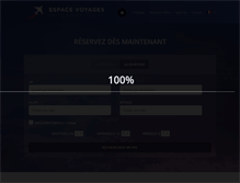 Tablet Screenshot of espacevoyages.eu